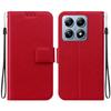 Роскошный ультратонкий кожаный чехол для Redmi Note 14 14C K70 A3 13C 12C 11A Магнитный флип-чехол для Xiaomi 14T Mi 14 POCO F5 Civi2 Телефон-кошелек-кобура