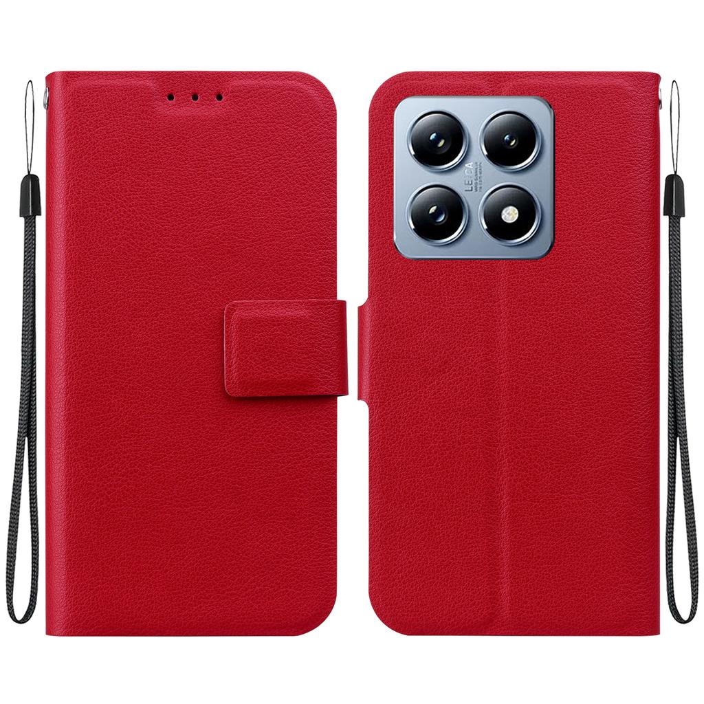 Роскошный ультратонкий кожаный чехол для Redmi Note 14 14C K70 A3 13C 12C 11A Магнитный флип-чехол для Xiaomi 14T Mi 14 POCO F5 Civi2 Телефон-кошелек-кобура
