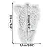 Силиконовая форма для человеческих органов Легкое Сердце Мозг Череп Скелет Формы для мастики Инструменты для украшения торта Топпер для кексов Конфеты Сахарная мастика Полимерная глина