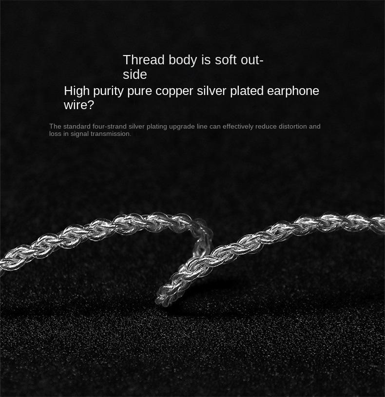 TRN TA1 Наушники-вкладыши Tower Circle Iron Bass MMCX Мобильные музыкальные бас-металлические наушники