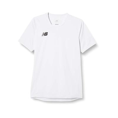 [New Balance] Мужская футболка с коротким рукавом Dry Футболка для спортивной игры в футбол (JMTF0486)(JMTF0488) белый (WT) L