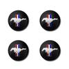 TQ0114pcs Car Hub Center Cover Car Logo Sticker Car Accessories For Ford Focus Mondeo Kuga Fiesta MK7 Escort Explorer Edge 2 4 MK2