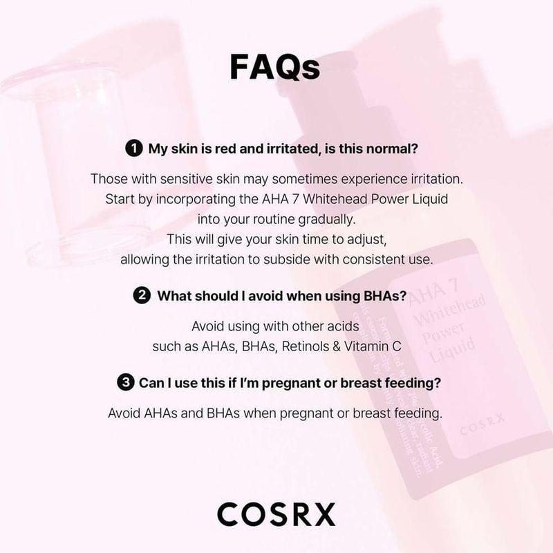 COSRX AHA 7 Power Liquid от белых угрей