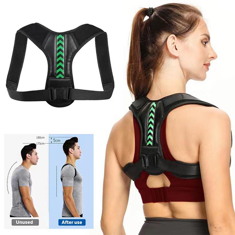 Adjustable Anti-Hunchback Posture Corrector - Shoulder, Chest, and Clavicle Support