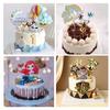 Coolooda Cake Topper Украшение для торта Сердце Сладости Украшения С Днем Рождения Вставка для торта Открытка Милые принадлежности для украшения вечеринки по случаю дня рождения 3 случайных [50