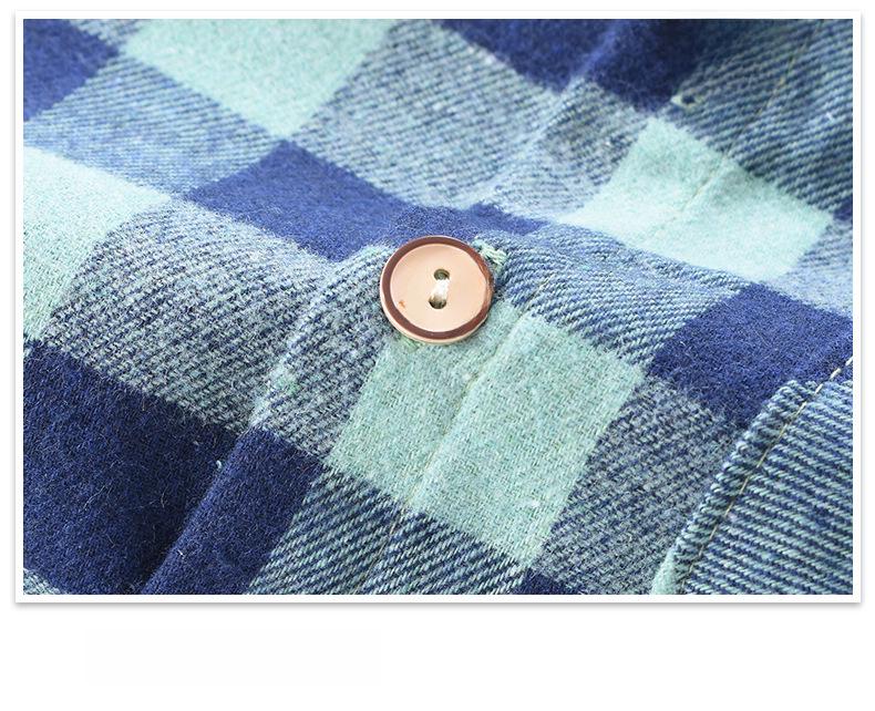 Boys' Long-Sleeve Plaid Shirts - Spring/Autumn: Casual Cardigans & Western-Style Tops for Kids