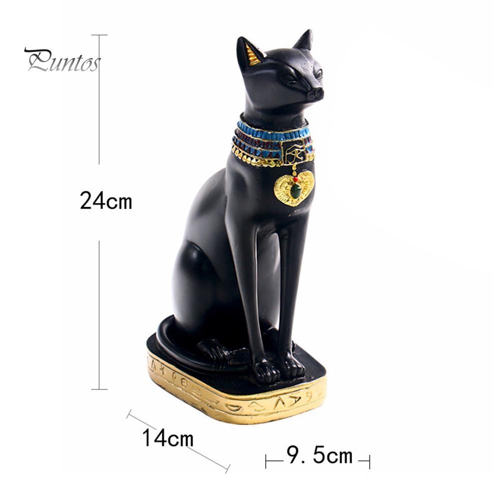 Египетская богиня Бастет Кошки Коллекционная статуэтка Статуэтка Декор для дома и офиса