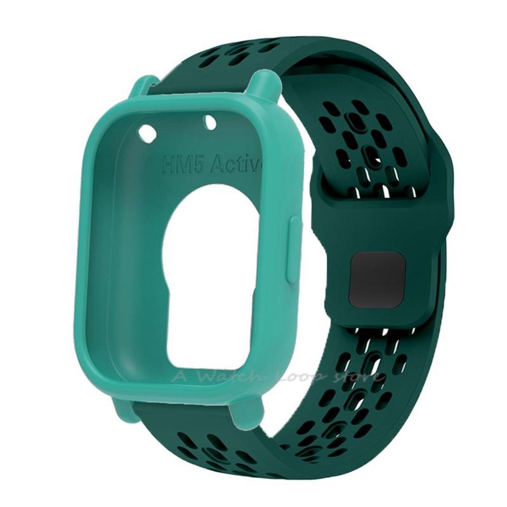 Ремешок+Чехол Для Redmi Watch 5 Active Силиконовый Ремешок Чехол Спортивный Браслет Ремешок Для Redmi Watch 5Lite Чехол Браслета Комплект Аксессуаров