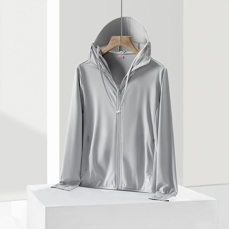 Куртка Ice Silk с защитой от солнца UPF 50+ для мужчин и женщин — дышащая, устойчивая к ультрафиолетовому излучению, идеально подходит для летней рыбалки