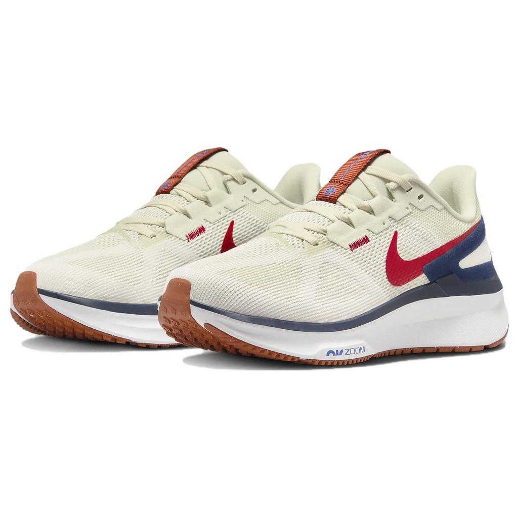 Nike Air Zoom Structure 25 Sea Glass University Red Men Sneakers White Midnight-Navy Rugged-Orange DJ7883-001