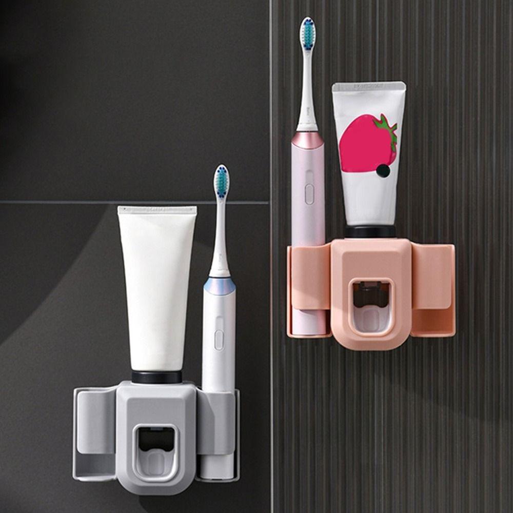 Пылезащитный держатель для зубных щеток настенный выдавливатель зубной пасты новые аксессуары для ванной комнаты