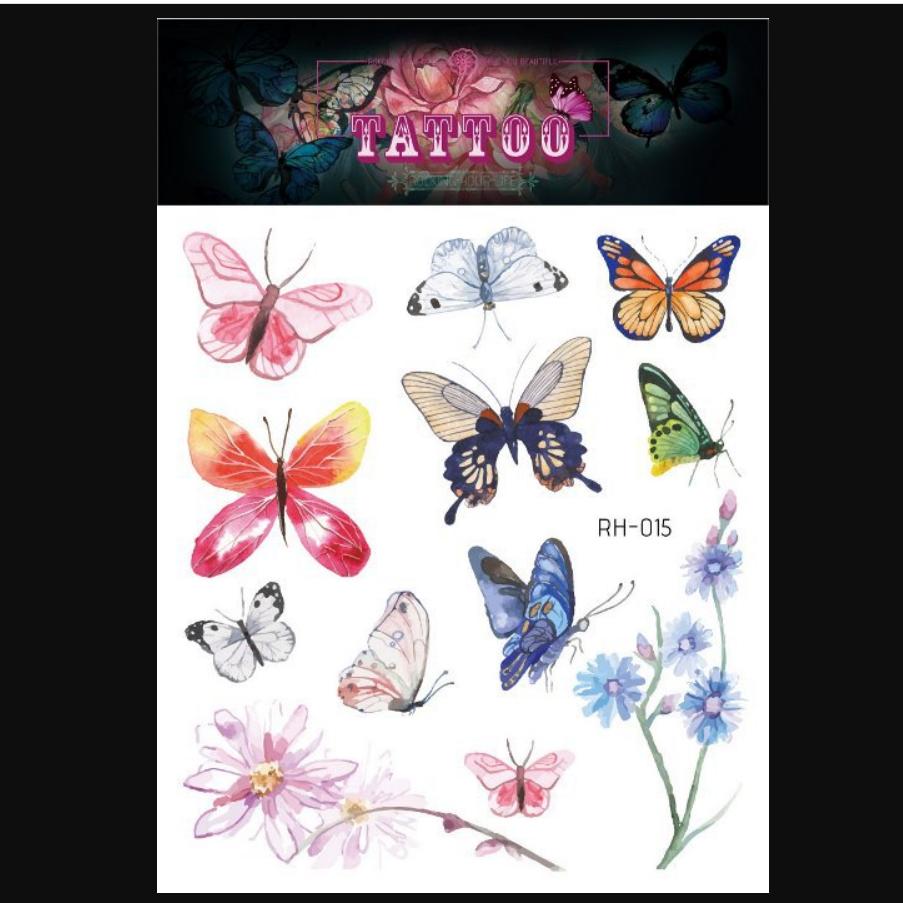 Новая водонепроницаемая 3d татуировка бабочки с макияжем, милые татуировки, модные татуировки, наклейки