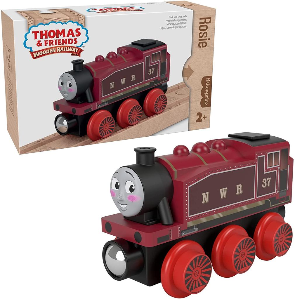 Thomas the Tank Engine Wooden Rail Series (Thomas) Rosie [2 Years Old and Up] HBJ92 Red