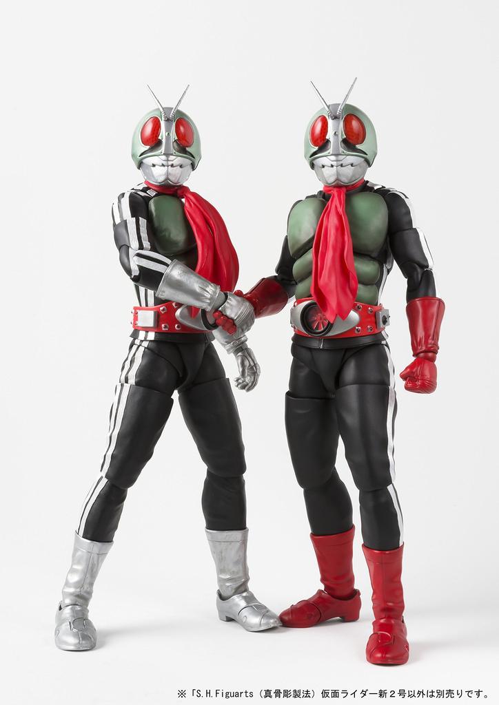 TAMASHII NATIONS SHFiguarts (Синкочо Сейхо) Камен Райдер Камен Райдер Новый Нет. 2 прибл.. Окрашенная подвижная фигура из АБС и ПВХ, 145 мм