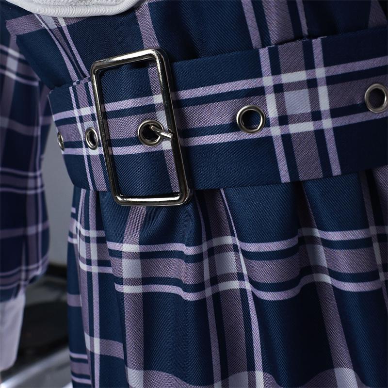 Взрывная мечта! Ave Mujica Wakaba Mutsumi Костюм для косплея Аниме Mortis Женская школьная форма Хэллоуинский костюм