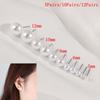 5Pairs/10Pairs/12Pairs Women Fashion Wedding Engagement Round Shape Elegant Ear Stud Pearl Earrings
