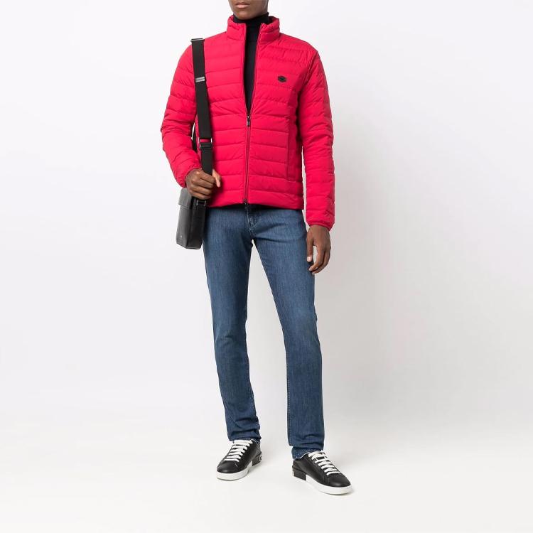 EMPORIO ARMANI Down Jacket Men's Red 8N1BQ2-1NLRZ-0357
