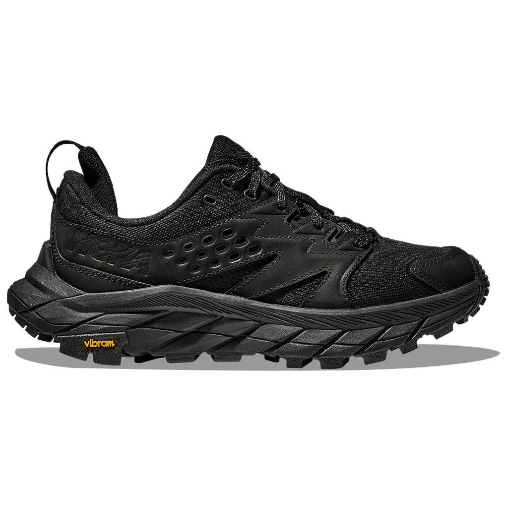 HOKA One One Anacapa Breeze Нескользящие износостойкие низкие походные ботинки Женские Черные 1127921-BBLC
