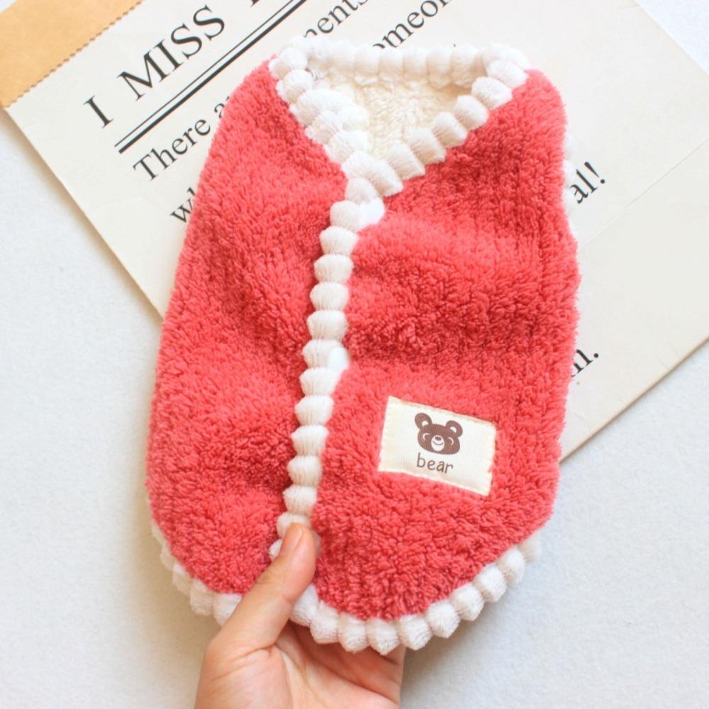Soft Fleece Pet Clothes Winter Warm Cute Puppy Jacket New Dog Coat for Small Dogs Cats