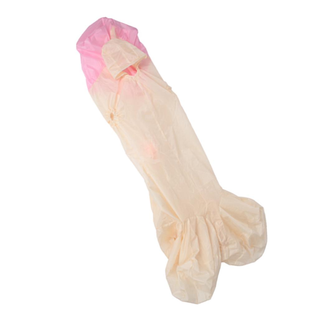 Polyester Inflatable Male Genital Funny Dress Costume for Christmas Cosplay Halloween Party