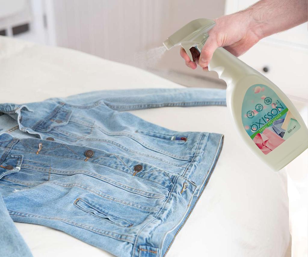 Textile Freshener and Smoothing Agent Oxisson, Sweden