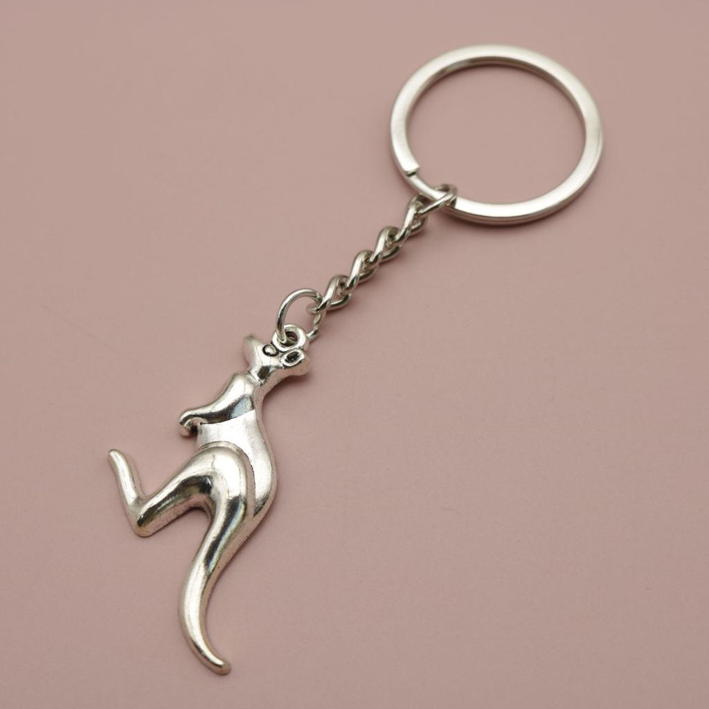 Hot Selling Jewelry, Minimalist Kangaroo Keychain Pendant