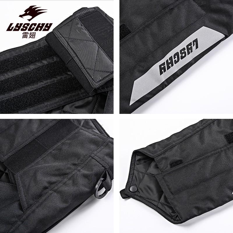 Mens Motorcycle Riding Pants With Windproof Waterproof Protection Breathable Stretch Oxford Fabric