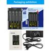 LiitoKala Lii-600 Li-ion-3.7V Ni-MH1.2V Battery Charger 4 Slots Independent Charging Portable 18350