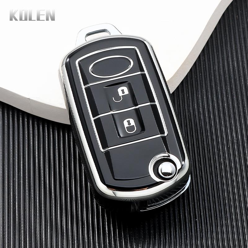 Новый чехол-брелок из ТПУ для автомобильного ключа-раскладушки Land Rover Range Rover Sport Lr3 Discovery 3 с 3 кнопками, защитный чехол-сумка, аксессуары