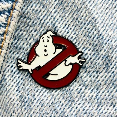 Новая эмалированная булавка «Охотники за привидениями», призрак, жуткая тайна, металлическая булавка, подарок на день рождения, 1 шт.