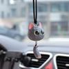 1 шт. Аксессуары для декора салона автомобиля Милый Кот с Колокольчиком Подвеска на Зеркало Заднего Вида Автомобиля Украшения для Рюкзака Подарки на Вечеринку Брелок