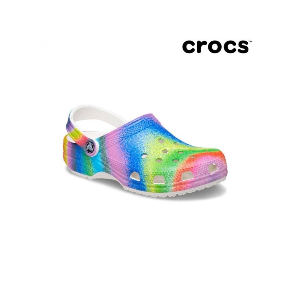 Crocs Обычный засоренный распылитель Белый Мульти 208054 94с