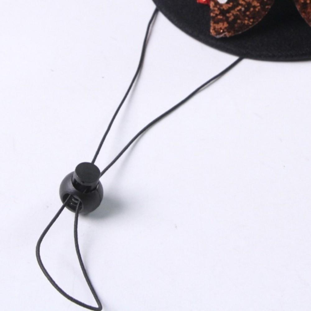 Adjustable Pet Christmas Antler Hat Soft Plush Snowflake Pet Hat Costume Headwear  Party Photo