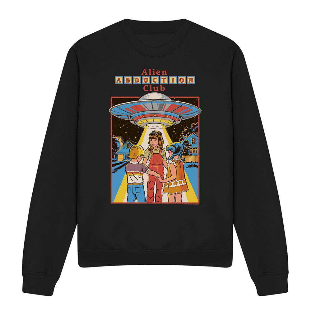 Steven Rhodes Unisex Adult Alien Abduction Club Sweatshirt