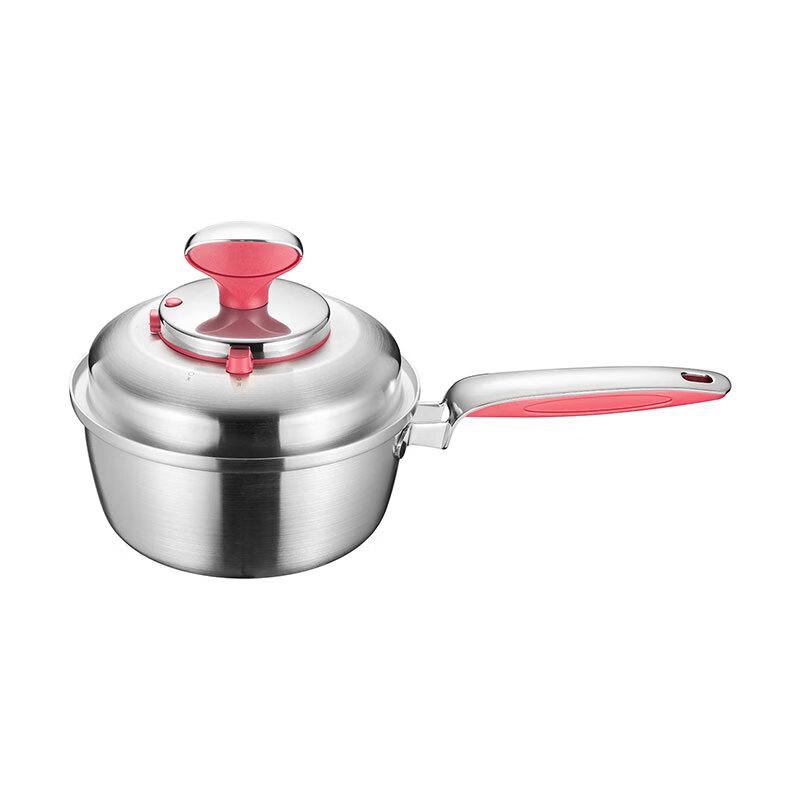 LINKFAIR 18cm Stainless Steel Micro-Pressure Saucepan