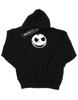 Girls Nightmare Before Christmas Jack Skellington Face Hoodie