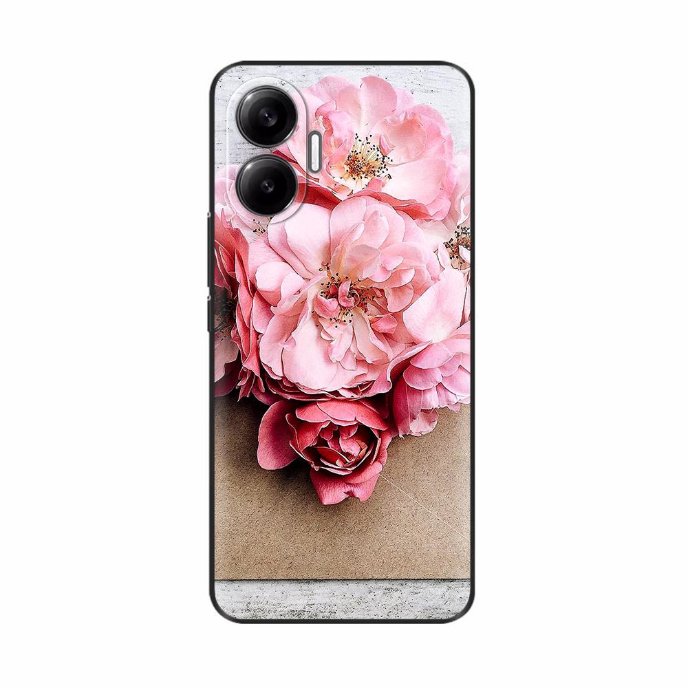 Для Xiaomi Poco F7 PocoF7 Чехол для телефона Для Redmi Turbo 4 Pro 5G Чехол Силиконовый Милый Любовь Расписанный Ударопрочный Корпус Бампер Fundas