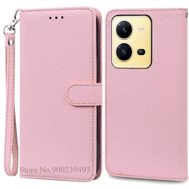 Для Vivo X80 Lite чехол Роскошный кожаный кошелек флип чехол для Vivo X80 Lite 5G чехол Силиконовый чехол для Vivo X80 Lite Fundas Shell