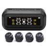 AN-10C TPMS Tyre Pressure Monitoring System Solar LCD Digital Display Car Tire Pressure Monitoring Auto Security Alarm Systems