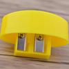 Double Hole Pencil Sharpener with Lid Plastic Manual Pencil Sharpener Portable Colored Pencil Sharpener for Kids Adults Students School Office