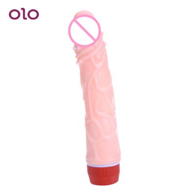 Женщина мастурбирует гибкий пенис текстурированный вал секс-игрушки для взрослых женщин