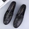 Модные мужские туфли-лоферы Slip on Classic Fashion Lazy Shoes Легкие удобные туфли из натуральной кожи для вождения Новые мужские туфли-лоферы