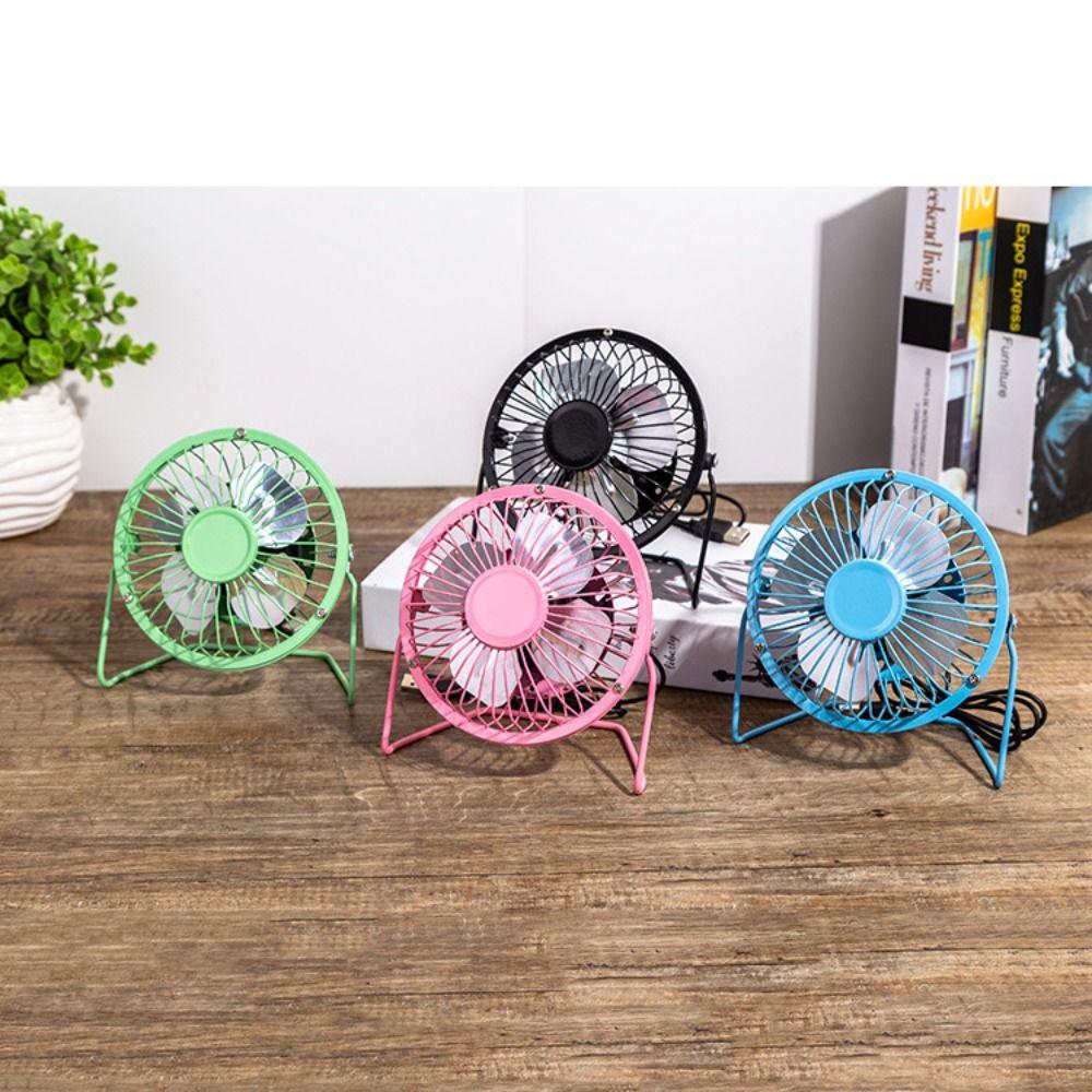 Ferroalloy Mini USB Fan 4 Inch Cooling Fan Portable Silent Breeze Fan  Travel