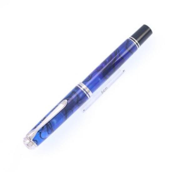Б/У Перьевая ручка Pelikan Souverän M805 Blue Dunes F