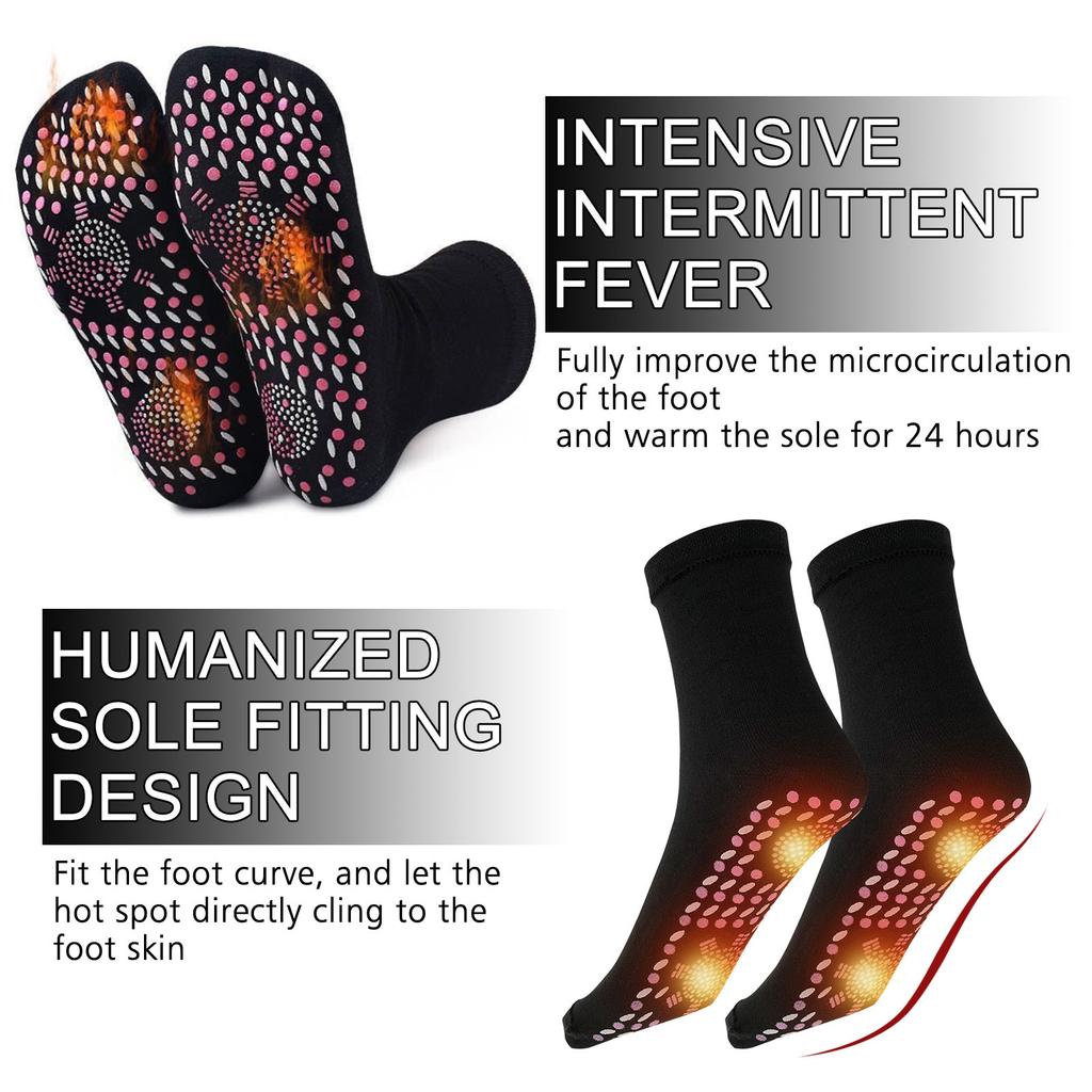 FIR Magnetic Socks Self Heating Magnetic Socks Unisex 1 Pairs