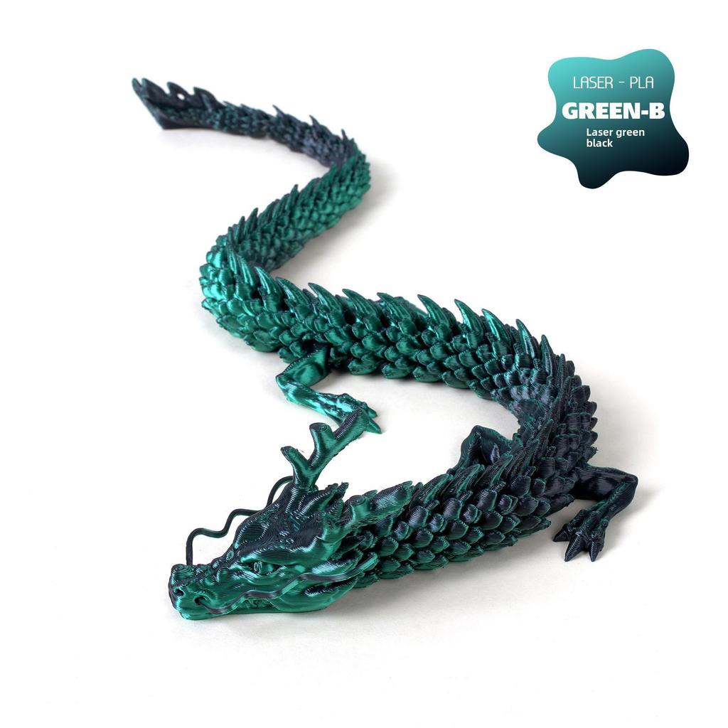 3D Яйцо китайского дракона ручной работы с крыльями - Креативное украшение, игрушка, ремесло