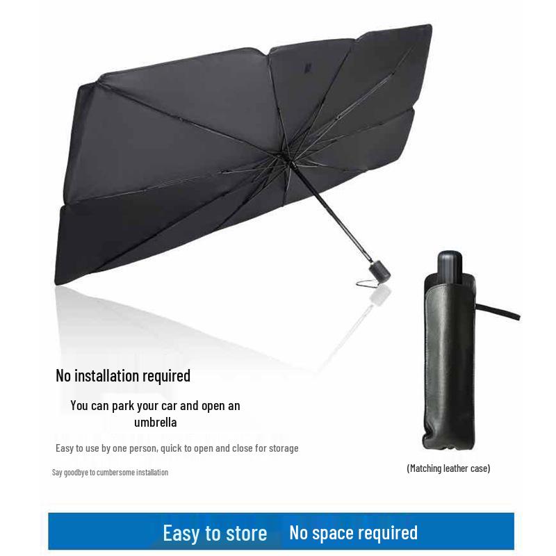 Портажный выдвижной автомобильный солнцезащитный козырек с УФ-защитой - Теплоизоляция и защита от солнца