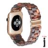 Resin Strap for Apple Watch Band 44mm 40mm 45mm 41mm 38mm 42mm Bracelet Correa iWatch Series 3 4 5 6 Se 7 Replacement Watchband