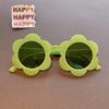 2023 New Children Cute Colors Acrylic Sun Flower Sunglasses UV400 Baby Girls Outdoor Protection Sunglasses Kids Sun Glasses