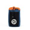 ULAC NEO PORTER C-HOLD Bicycle Feed Bag for Top Tube, Handlebar, Stem, and Saddle (Navy-Orange)